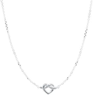 Tied Heart Necklace