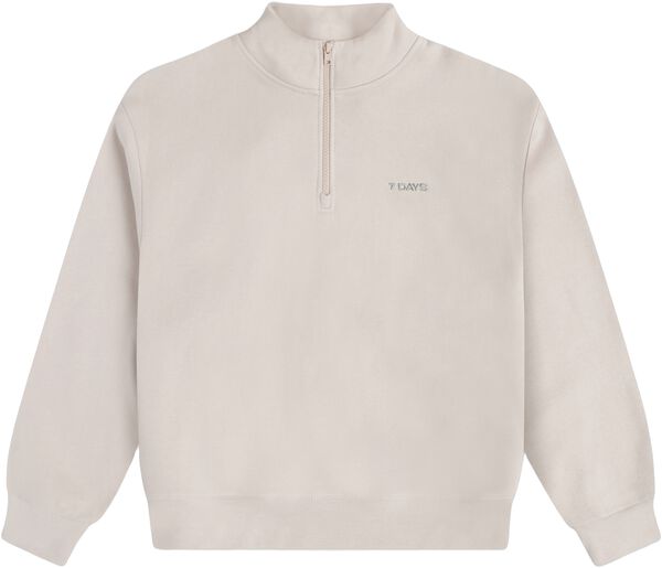 Organic Fitted Half Zip