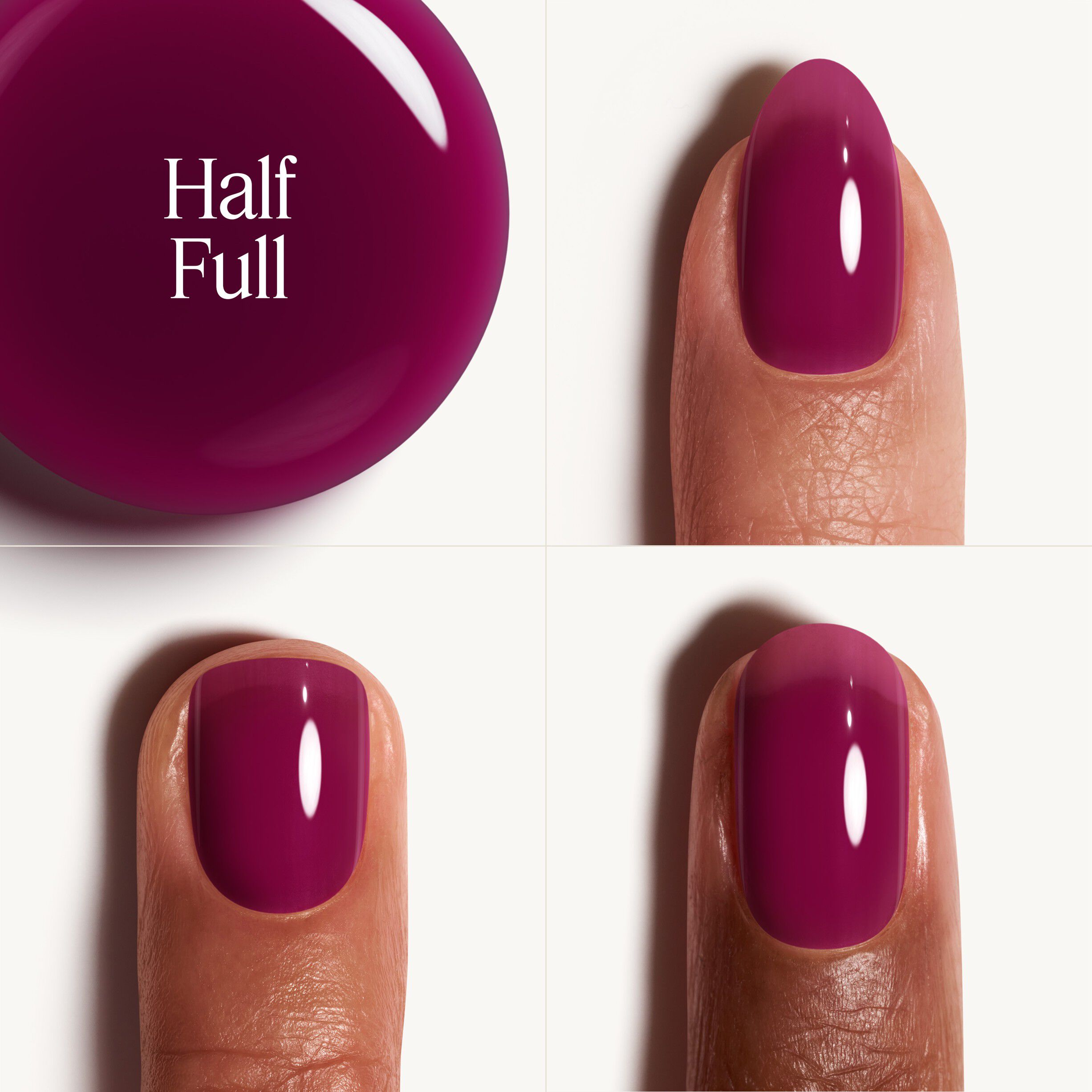 glass nails nail polish