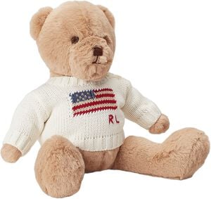 Small Flag-Sweater Polo Bear
