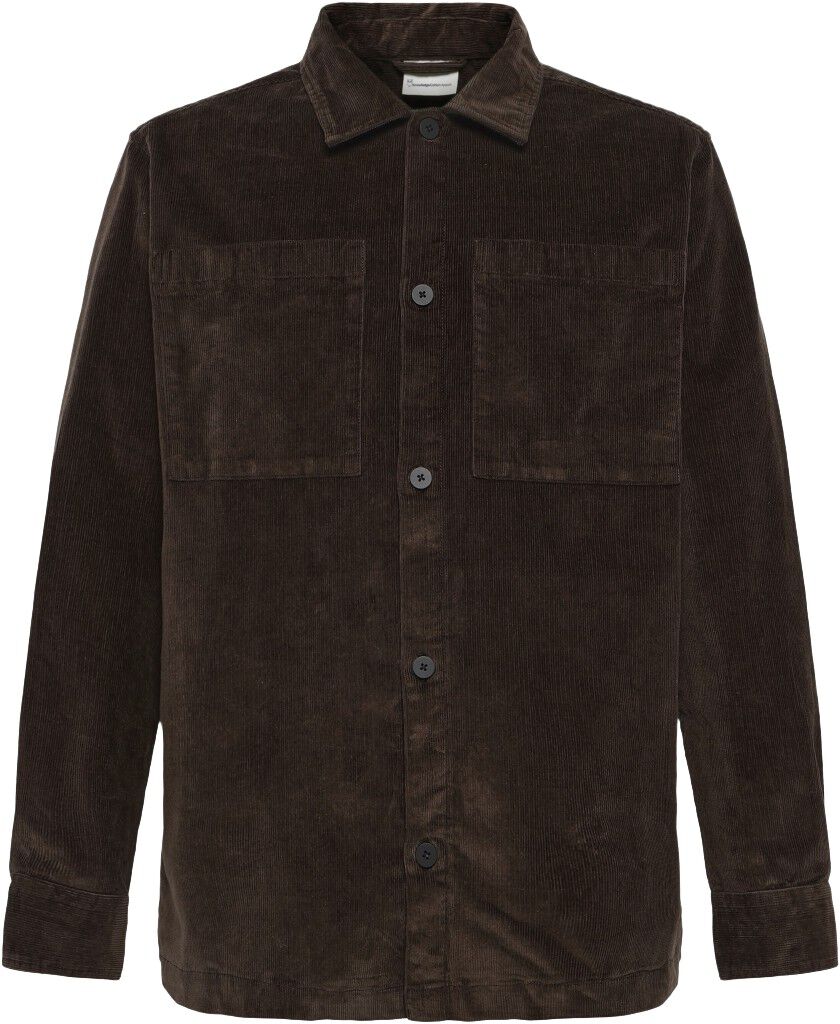 Loose corduroy overshirt