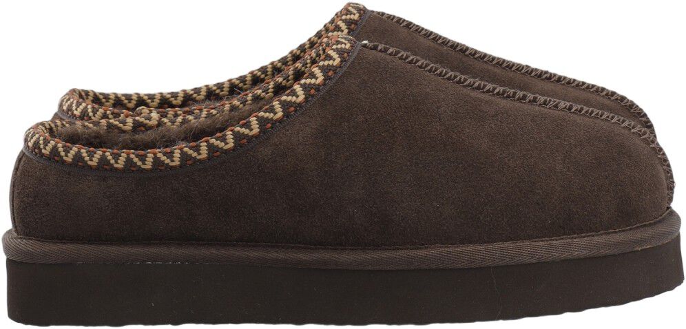 BIASNOW Flatform Binded Slip In Shoe Suede