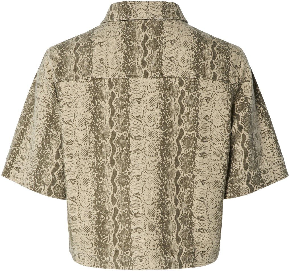 PCSALUME SS DENIM SHIRT