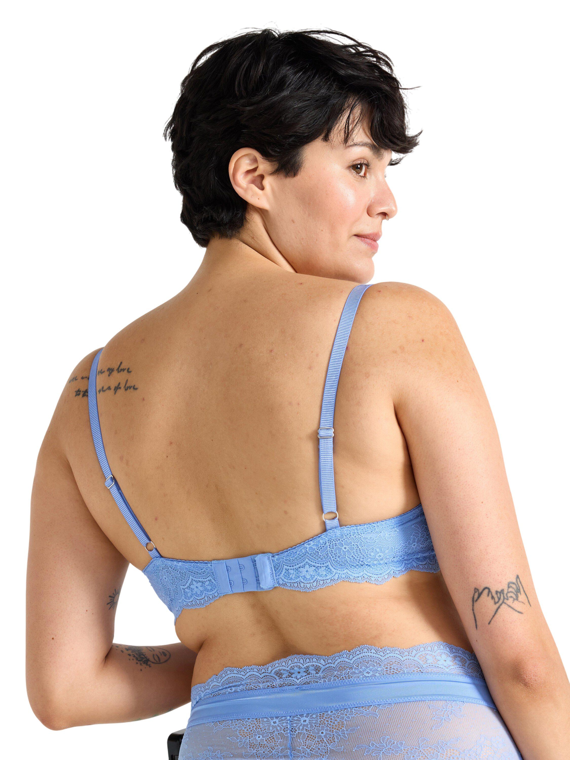 Bh utan vaddering med spets