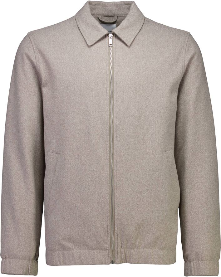 Superflex brushed zip jacket