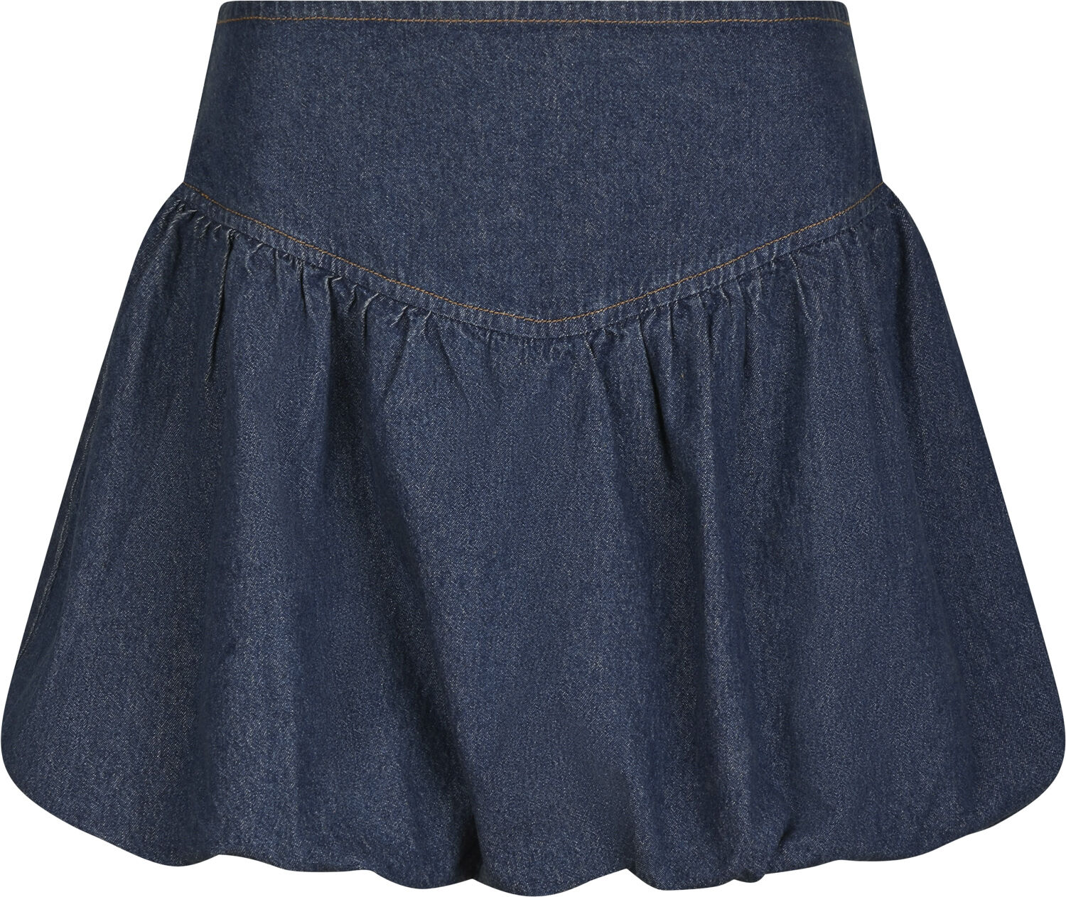 Solar Denim Balloon Skirt
