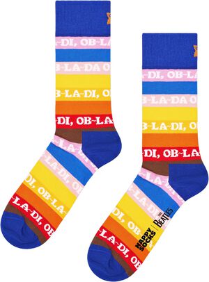 The Beatles Ob-La-Stripe Sock