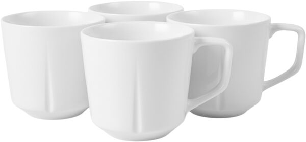 GC Essentials Krus 30 cl hvid 4 stk.