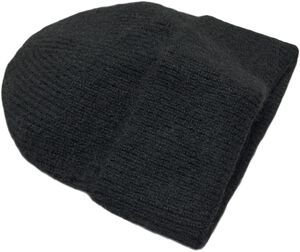 Rib-knit cap