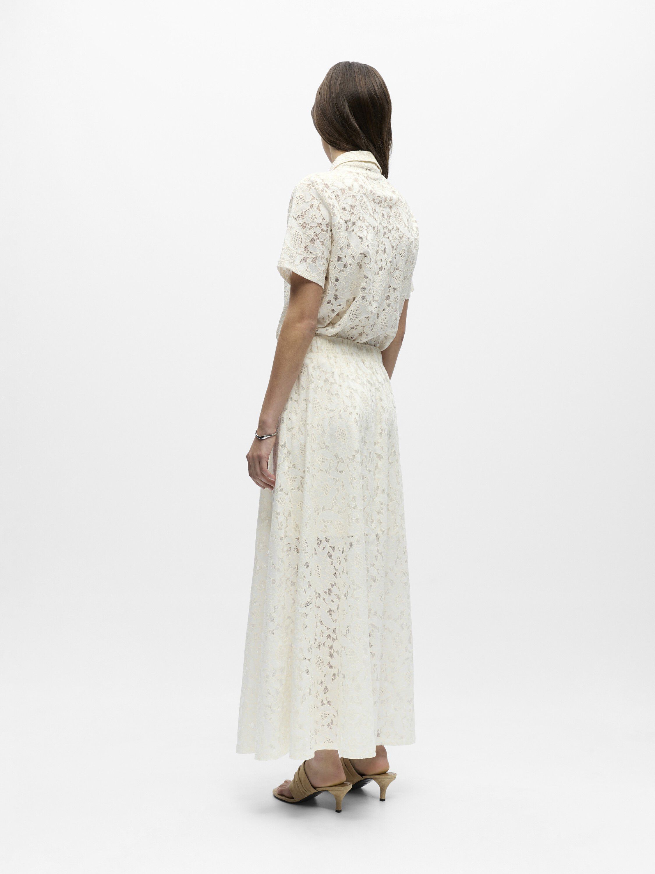 Objbianca Mw Lo Long Skirt Noos