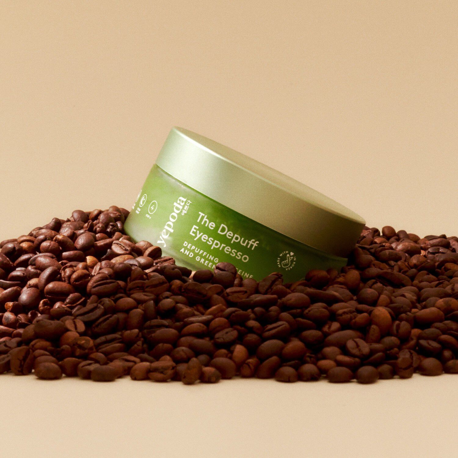 The Depuff Eyespresso - Avsv&auml;llande &ouml;gonmasker med koffein och gr&ouml;nt t
