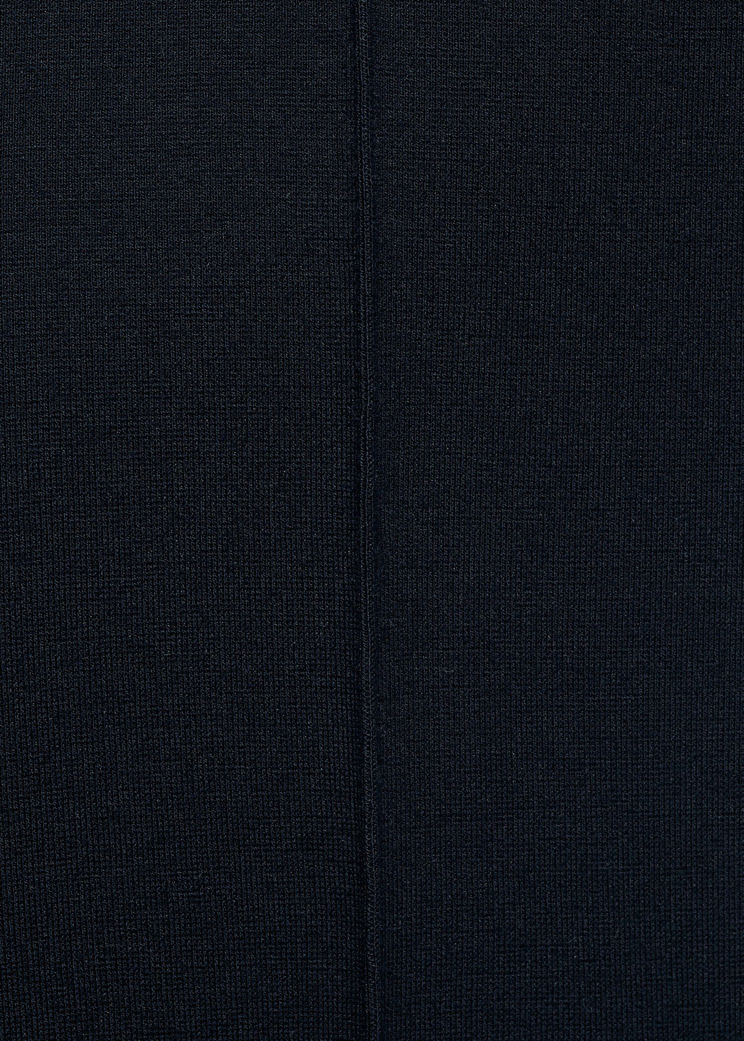 Straight mid-rise trousers