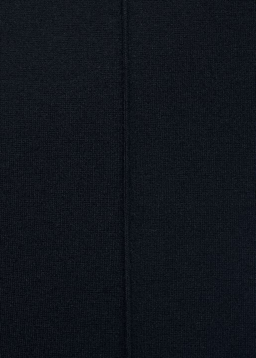 Straight mid-rise trousers