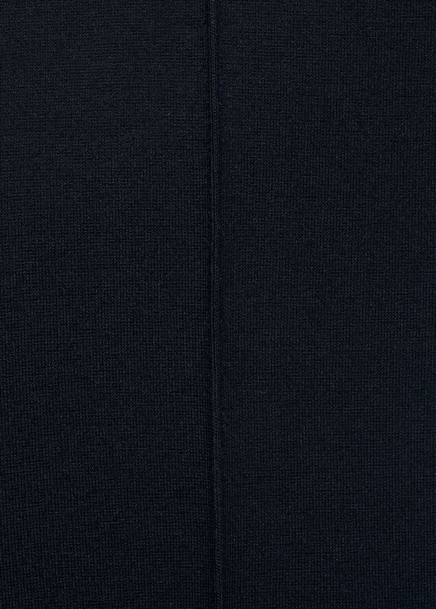 Straight mid-rise trousers