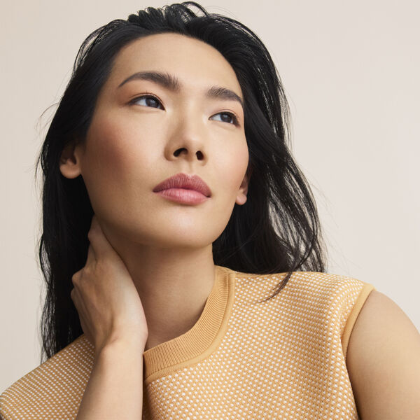 Rose Hermès, silky blush powder refill, Rose Ambré