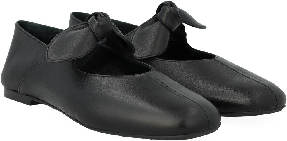 Ballerina med elastisk dekorativ sl&oslash;jfedetalje