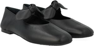 Ballerina med elastisk dekorativ sl&oslash;jfedetalje