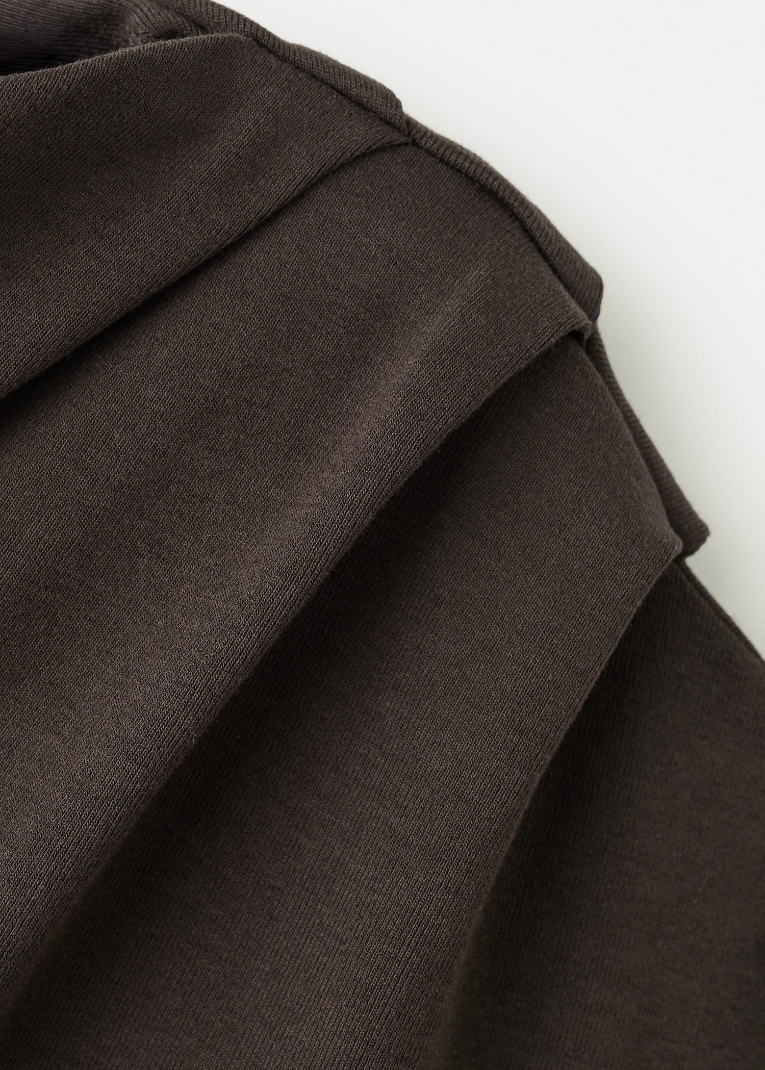 Asymmetric ruched top