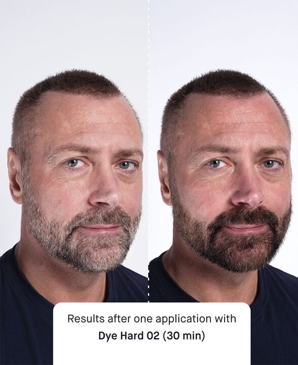 Dye Hard 02 - skægfarve medium to dark