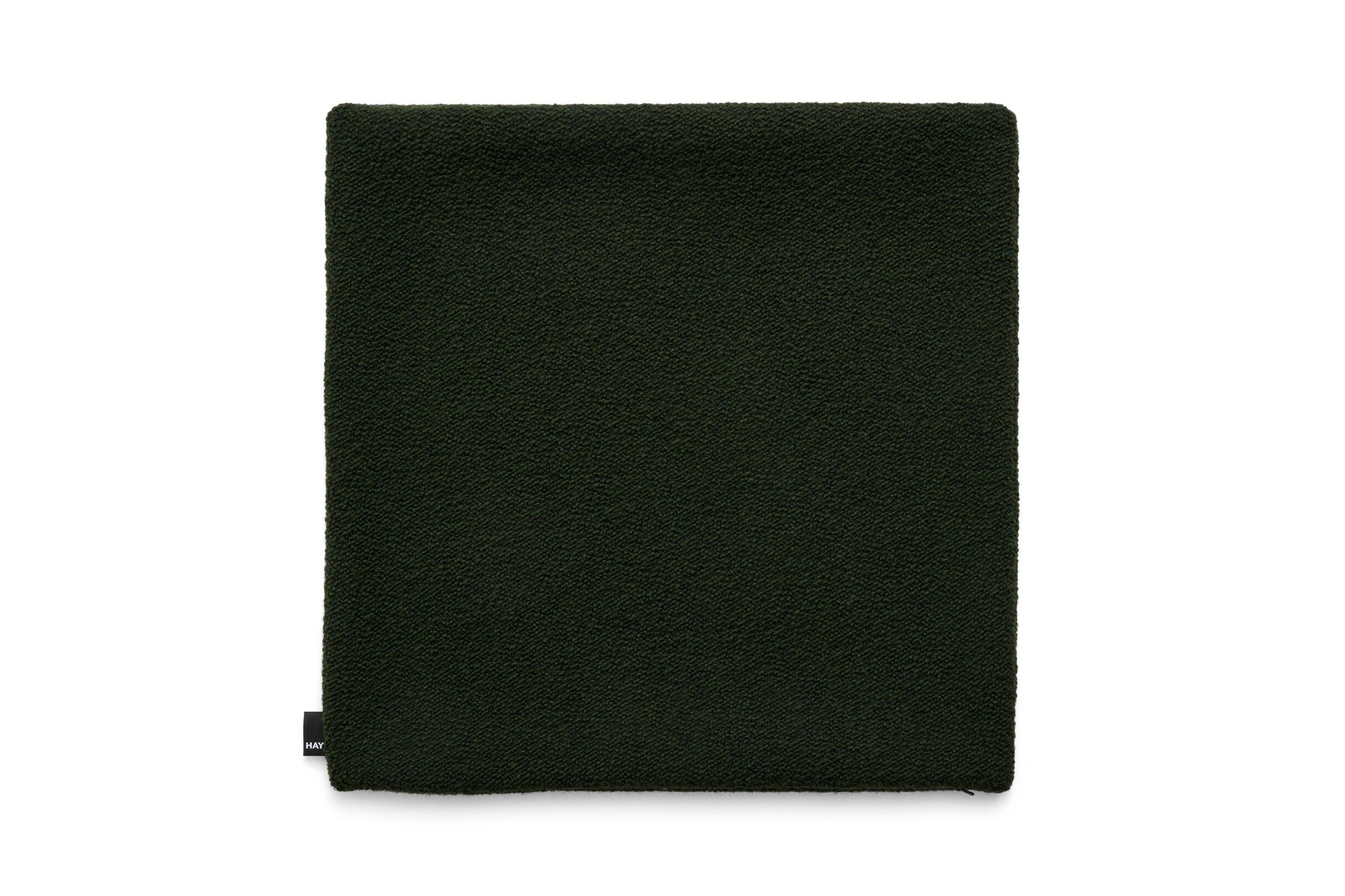 Texture Cushion Cover-50 x 50-Dark green