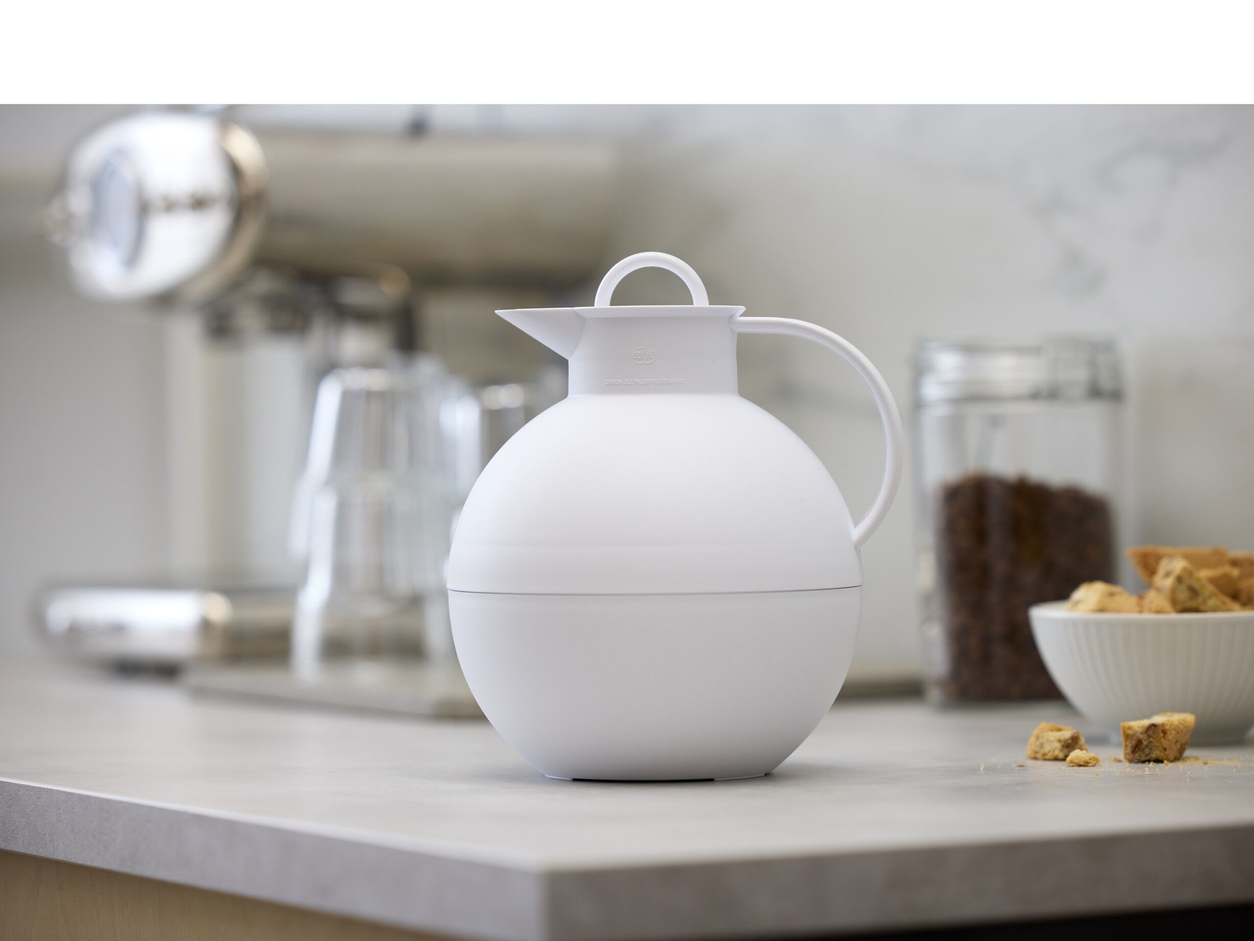 Termoskanna Kulan 0,94 liter Frost vit