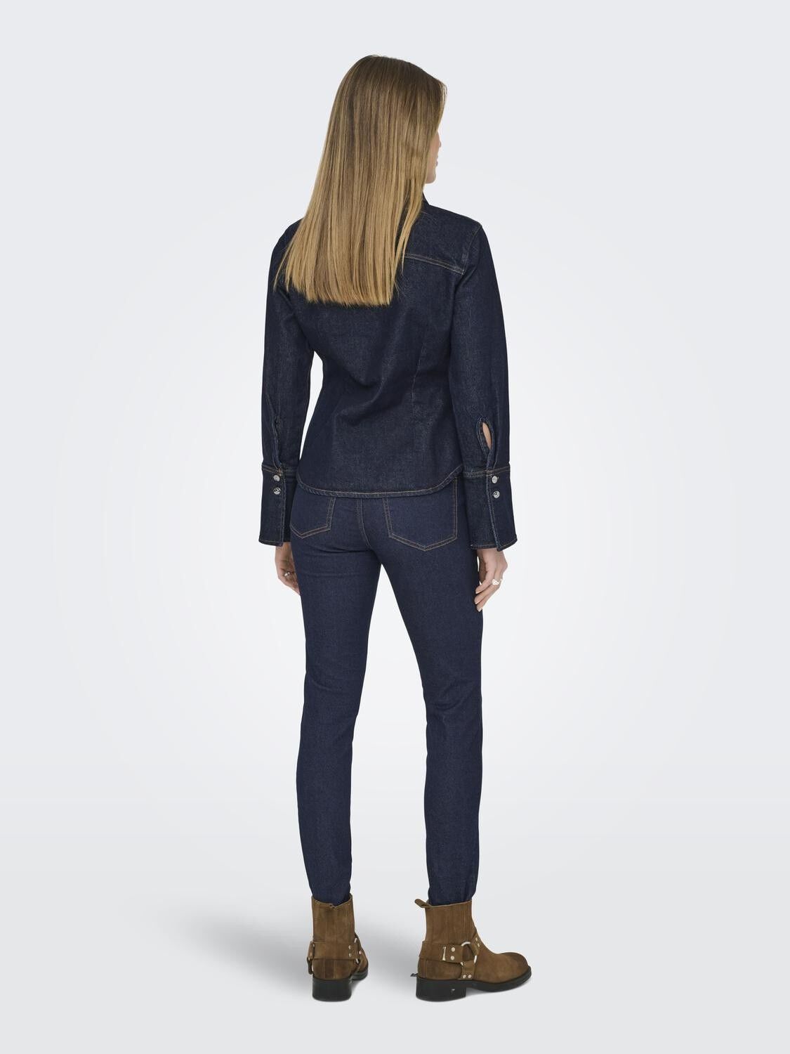 ONLPERLA LS WESTERN DNM SHIRT MAE