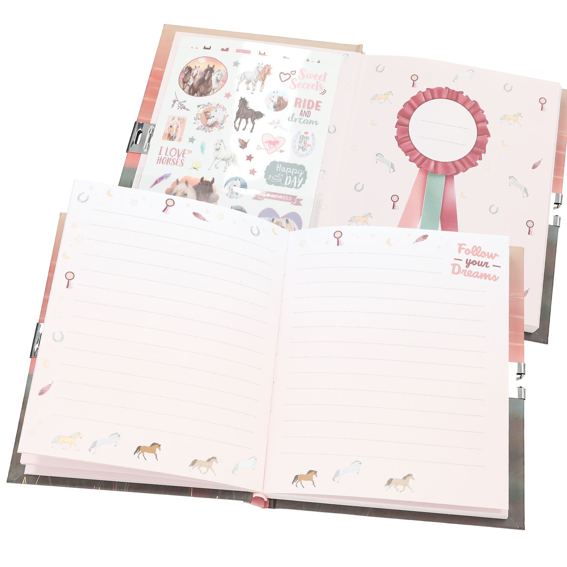 Miss Melody Dagbog m/hjertel&aring;s