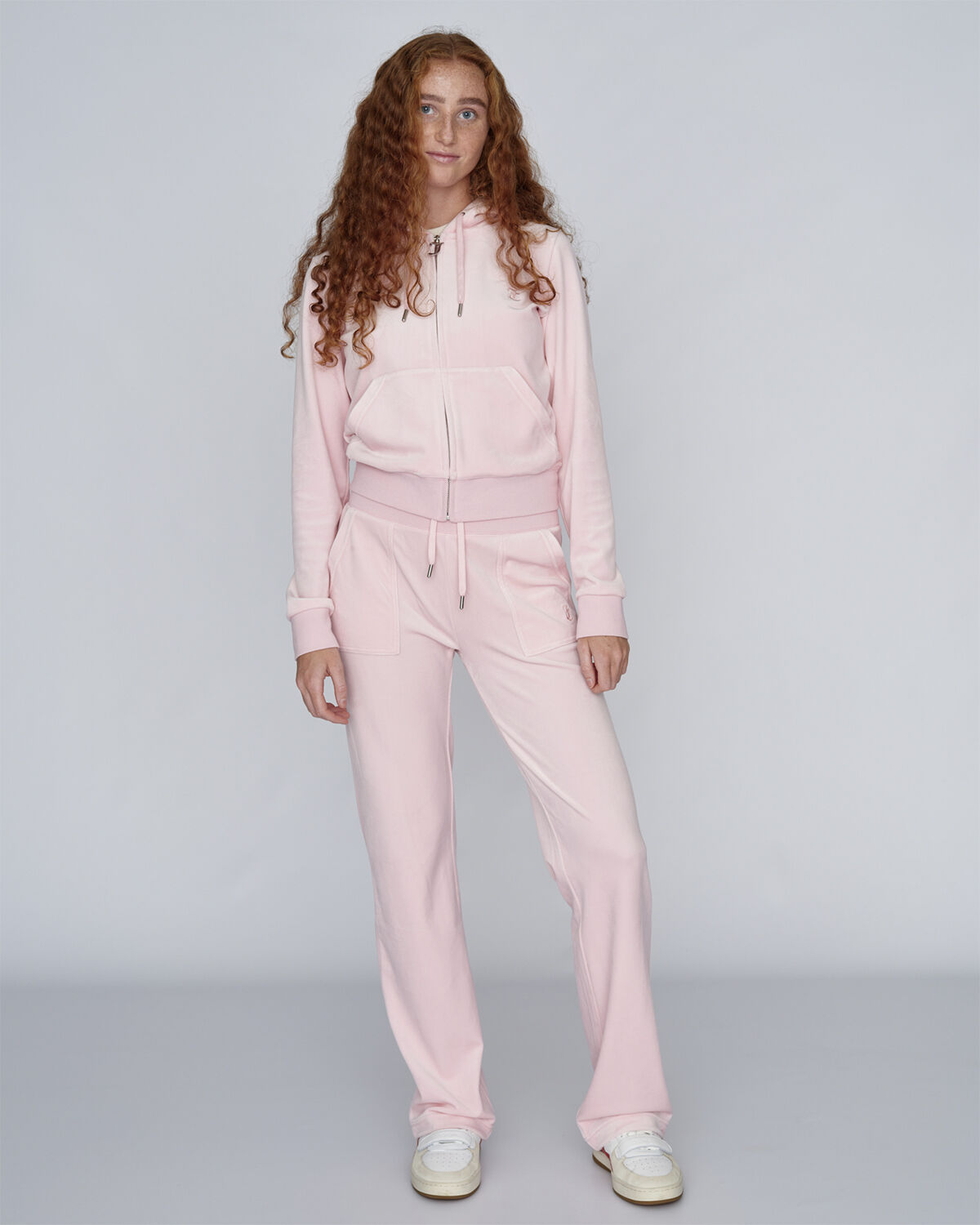 Robertson Classic Velour Zip Trough Hoodie