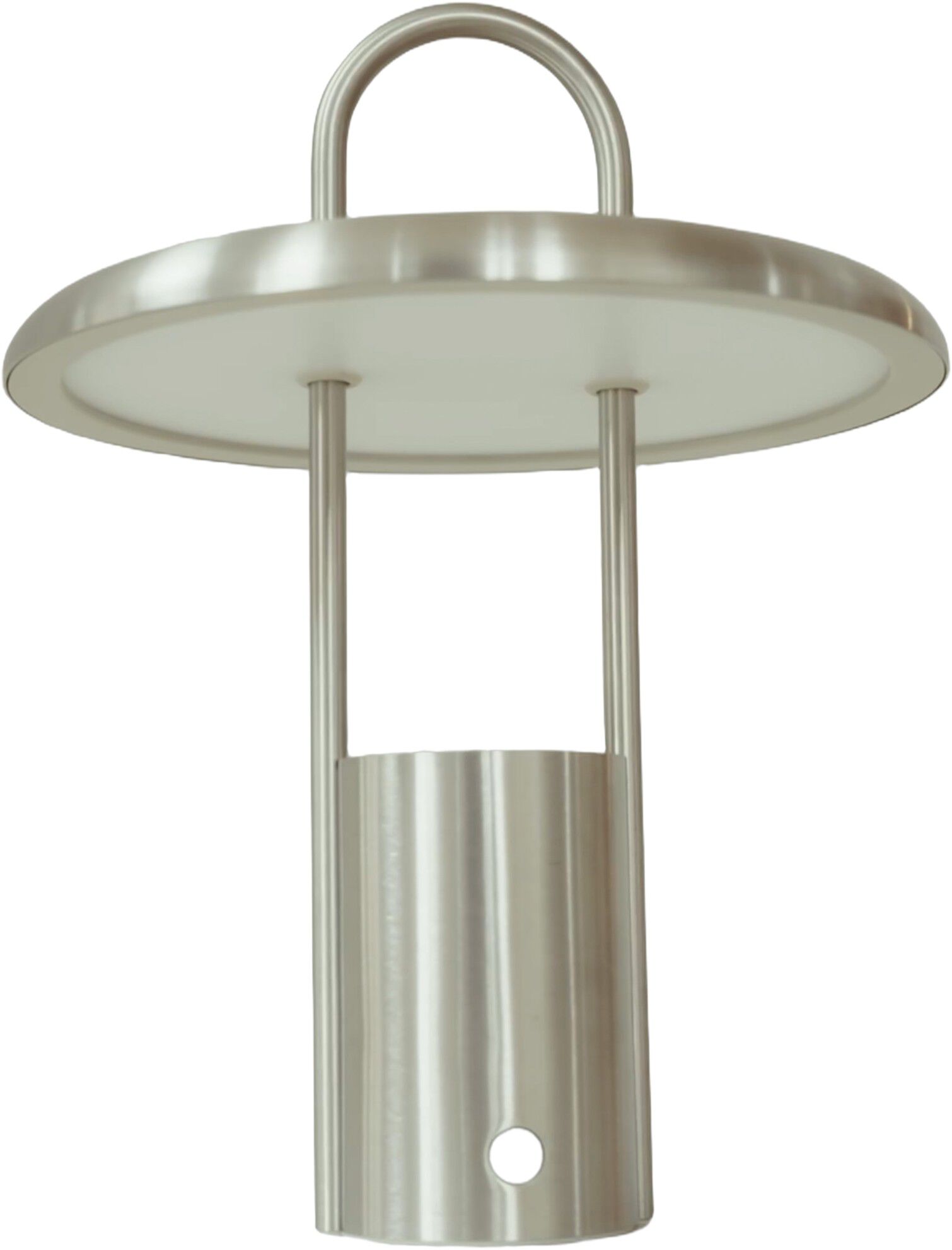 Pier LED lampa, portable H 25 cm steel