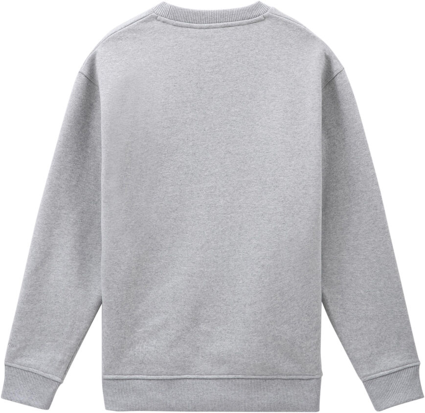 ICON LOGO SWEATSHIRT GREY MELANGE