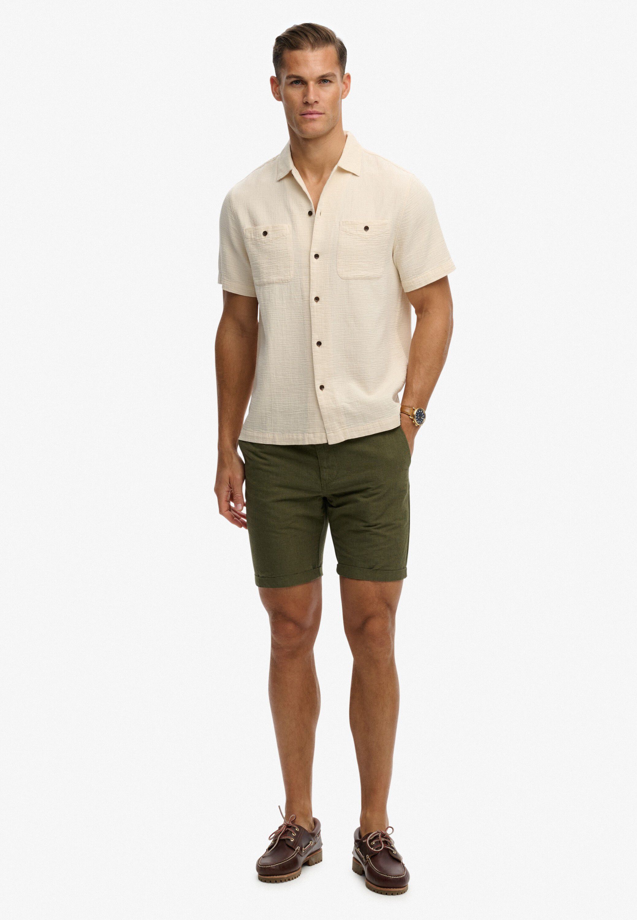 MERCHANT TEXTURED S/S SHIRT