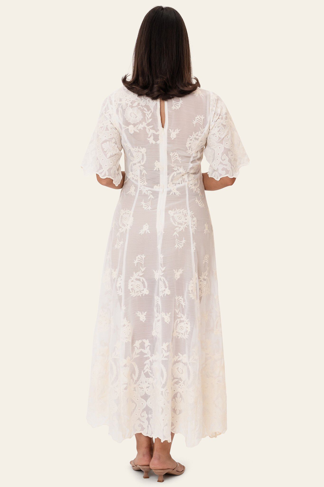 EllinorIC Lace Long Dress