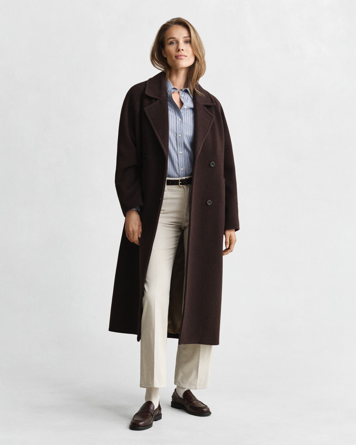 REG CLASSIC POPLIN STRIPED SHIRT