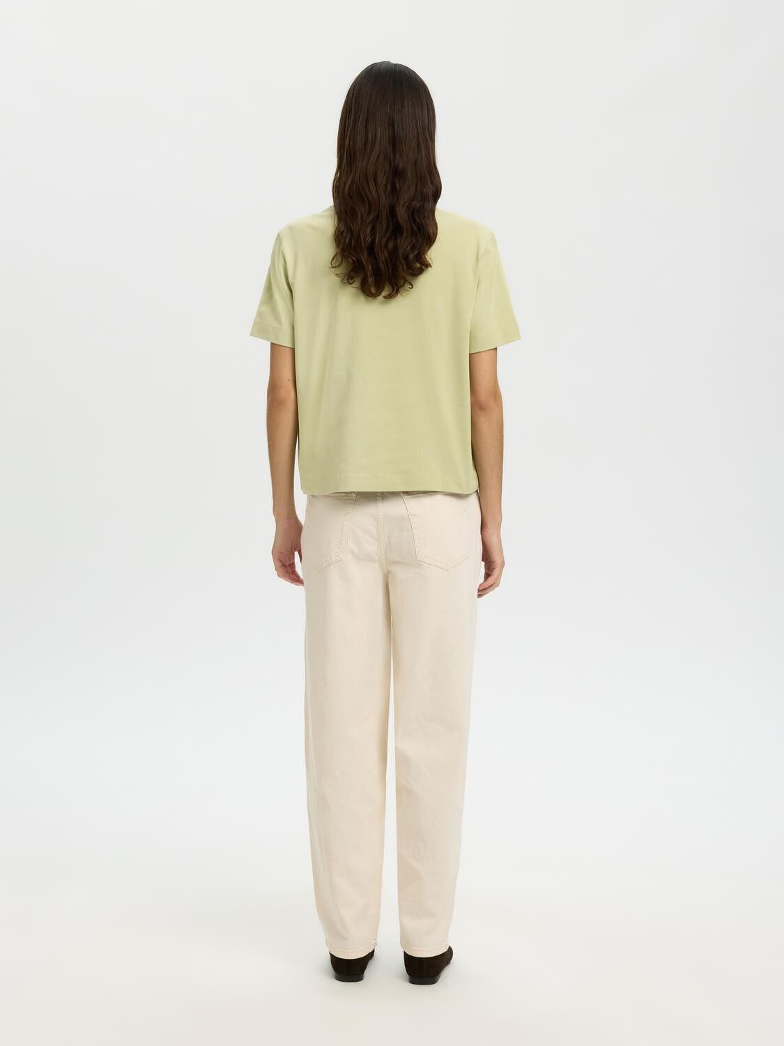 SLFESSENTIAL SS BOXY TEE NOOS