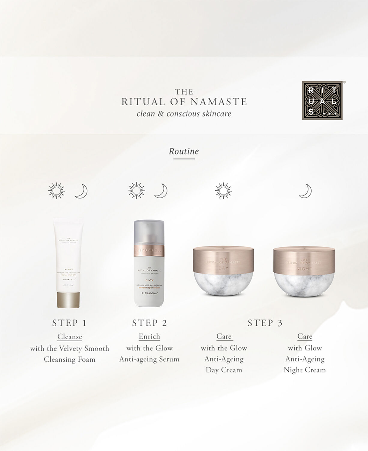 The Ritual of Namaste Glow Anti-Ageing Serum