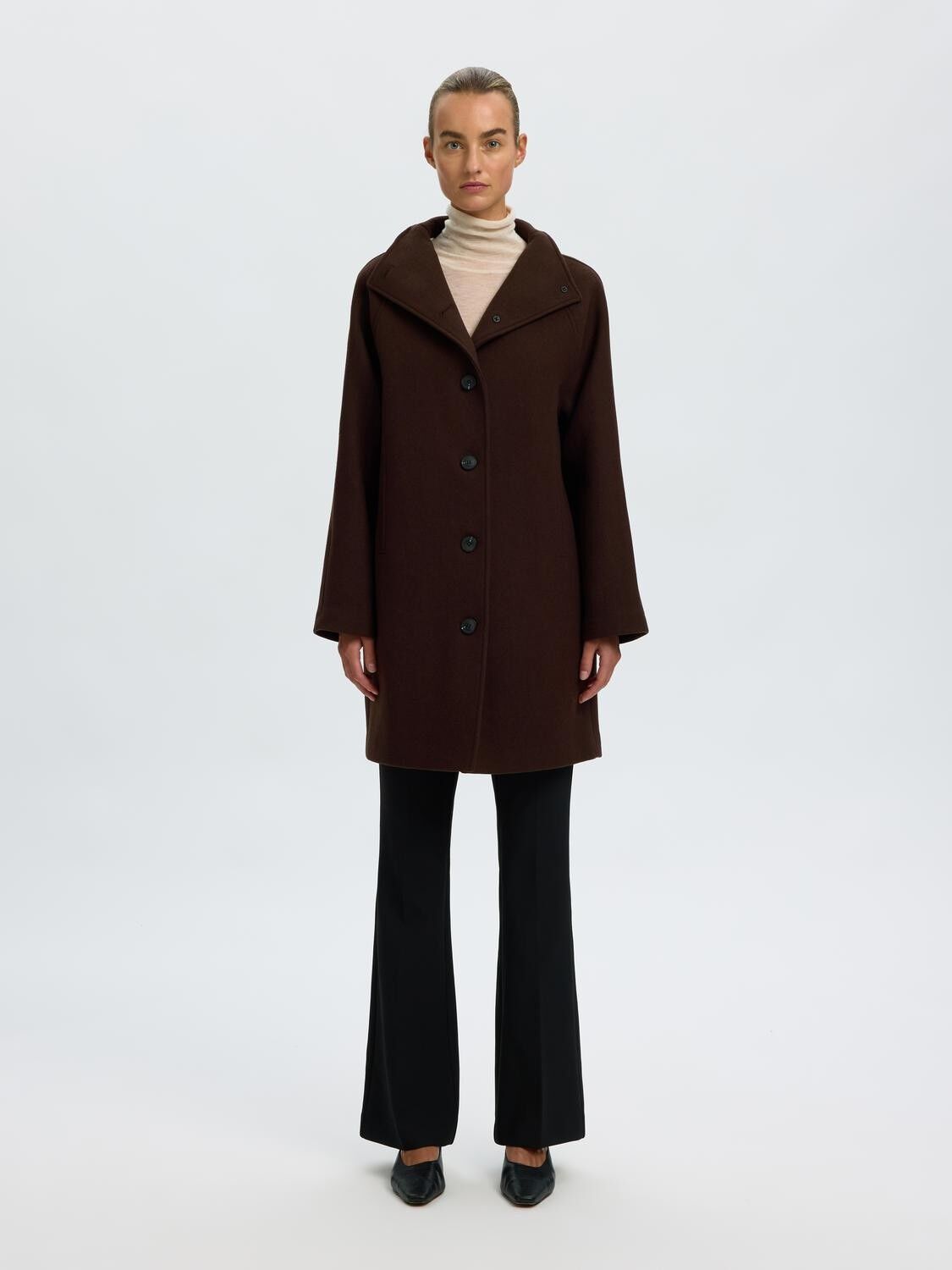 Slwzia-Vinni Wool Blend Coat Noos