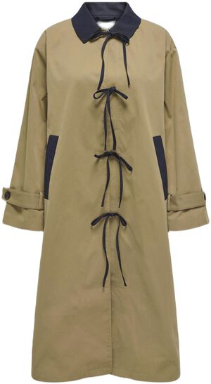 ONLORCHID LONG BOW COAT CS OTW