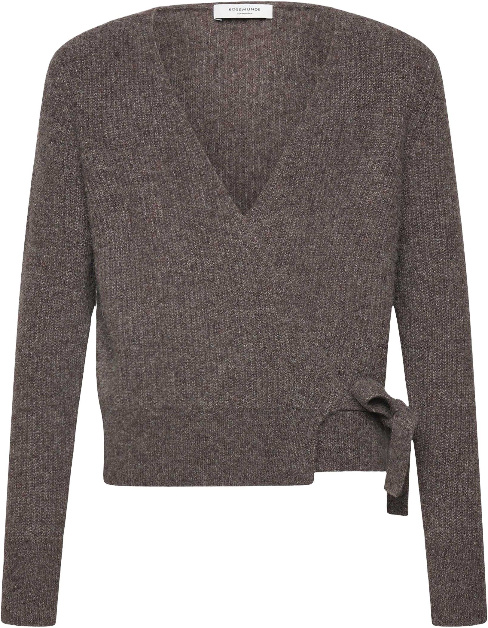 RKTinker Wool Blend LS Wrap Cardigan