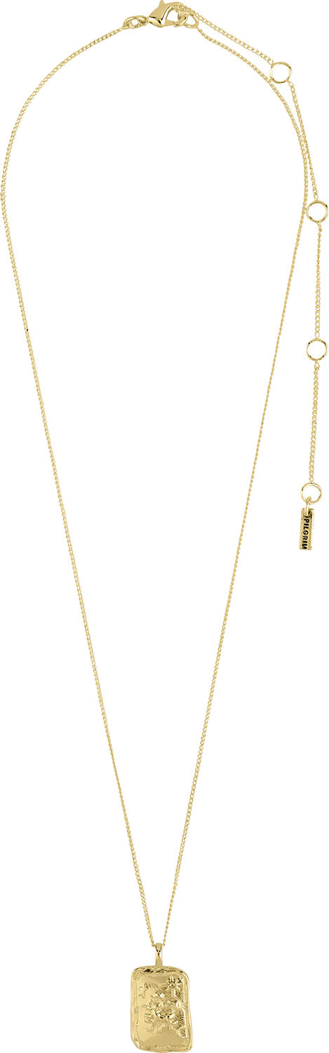 SAGITTARIUS recycled Zodiac Sign necklace, gold-plated