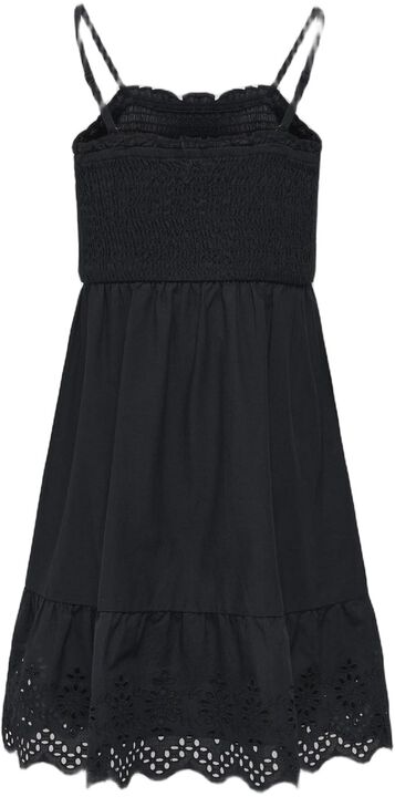 KOGLOU LIFE EMB SMOCK DRESS WVN