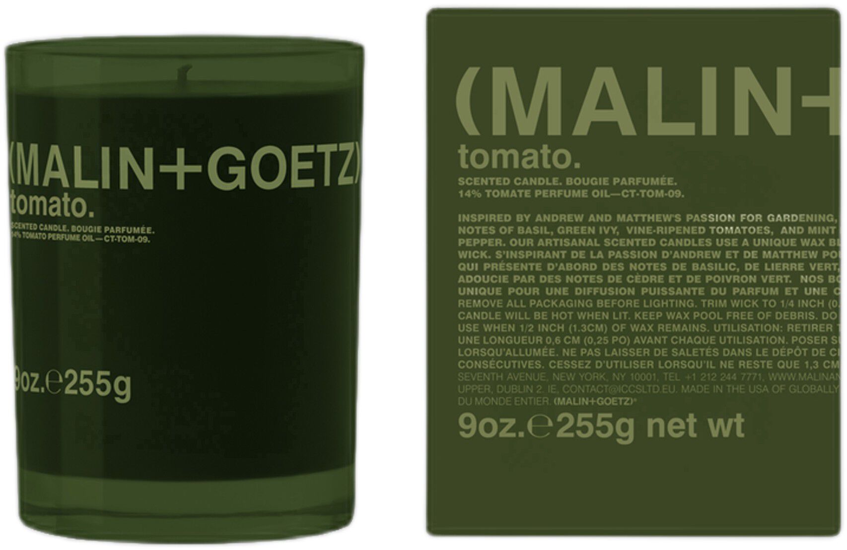 Tomato Candle (Green Wax)