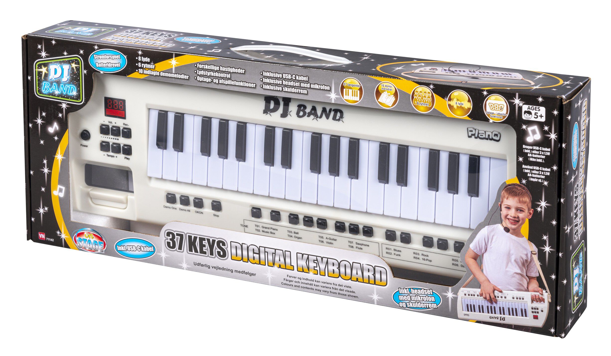 37 KEYBOARDmHEADSET-STROP