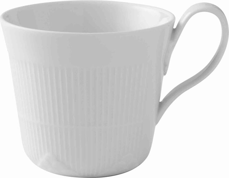 White Elements kopp med högt handtag 35 cl