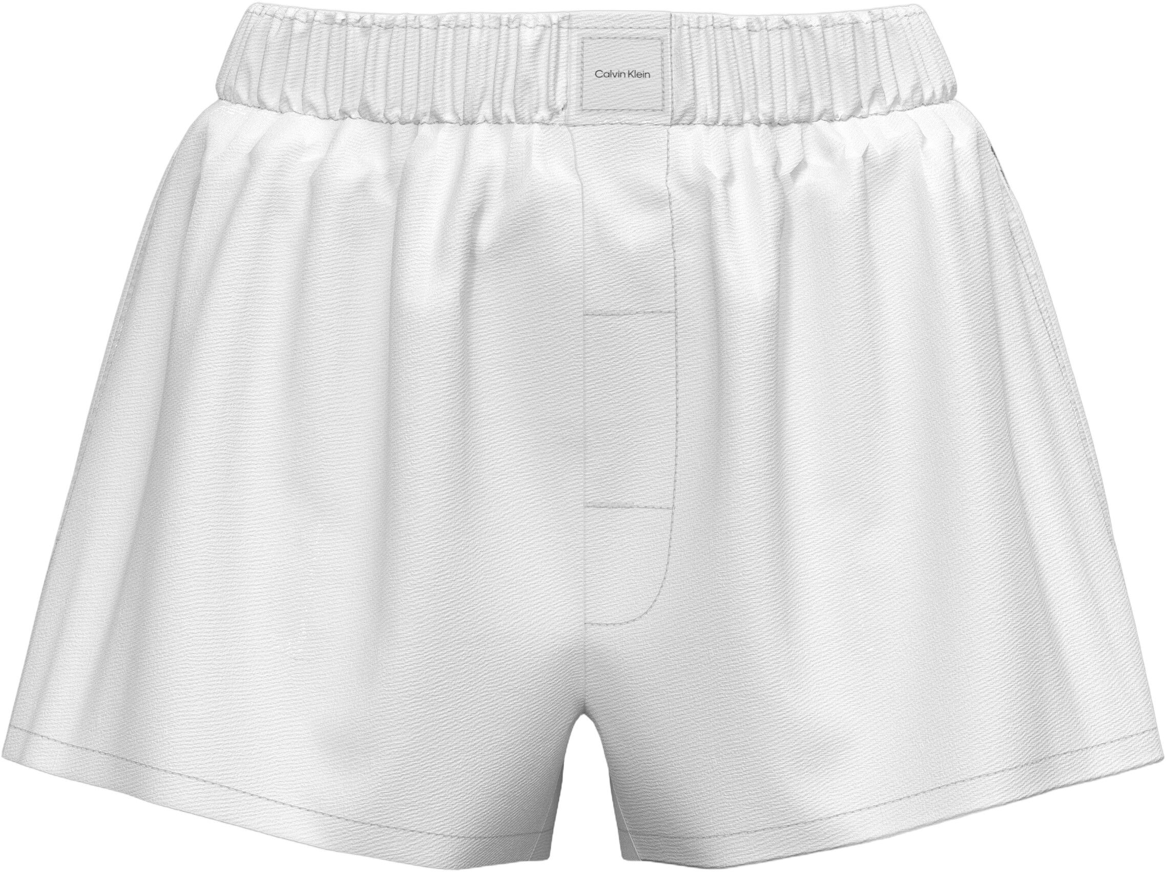 Logo Patch Poplin Shorts