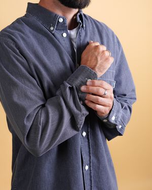 CHAMBRAY MEN'S BD SHIRT