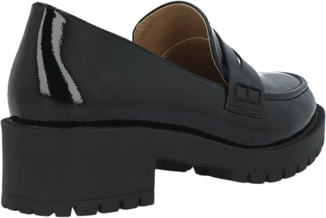 BIAPEARL Simple Penny Loafer Patent Aquarius