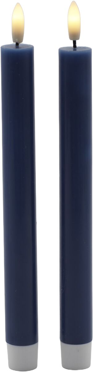 Sille Krone 2 Stk. s&aelig;t, &Oslash;2x25cm, Deep Ocean