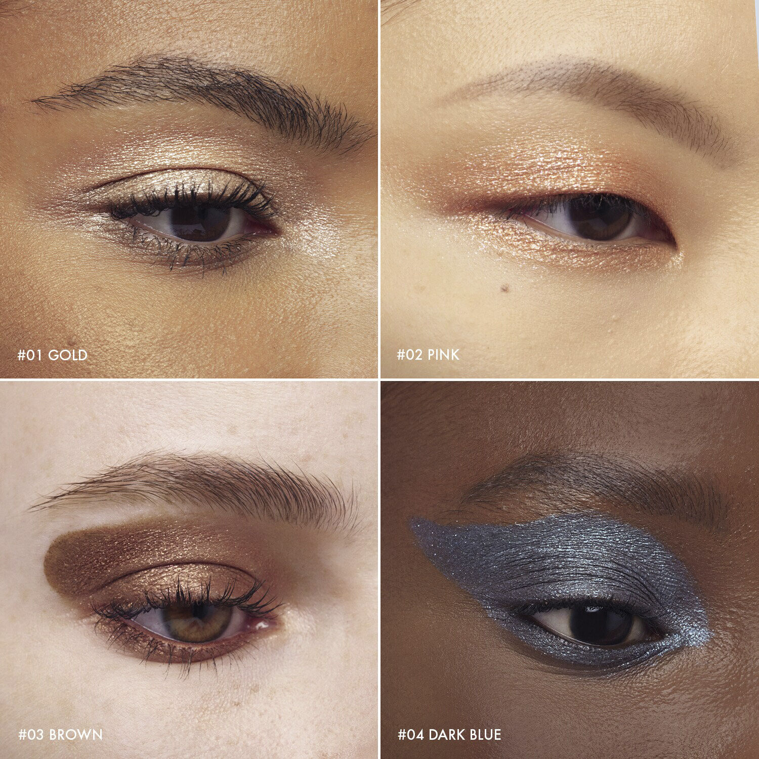 METALLIC COLORFUL SPECIAL EFFECTS - metallic eyeshadow stick