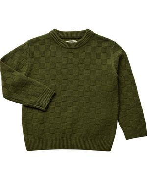 Strikka 8 RWS wool & GCS cashmere pullover (texture)