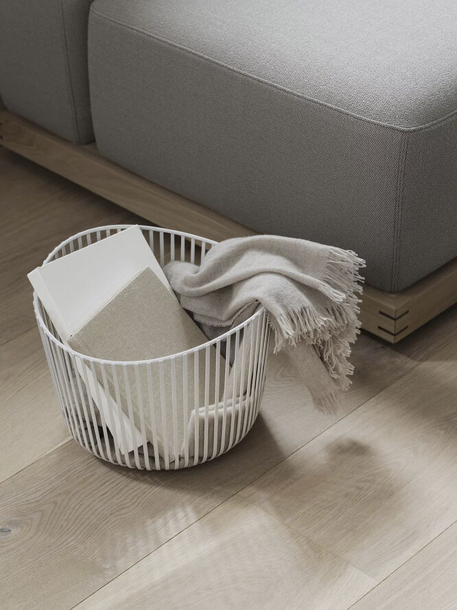 Storage basket -MODO- Colour White